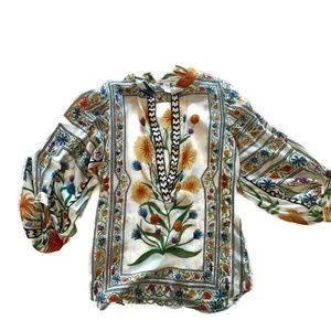 Diane Von Furstenberg Blouse - small/medium